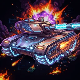 Ikon Cyber Tanks - Online Battle